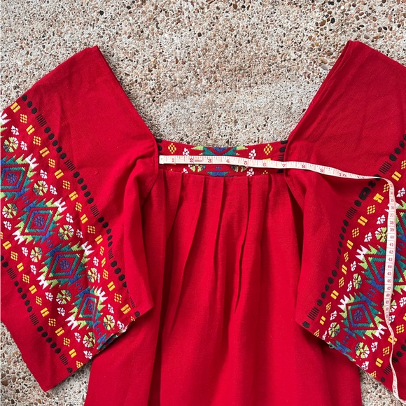 Vintage 1970s Hand Made Guatemala Dress - Picture 9 of 13